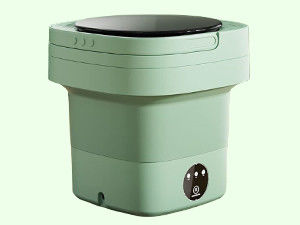 Privévorm 1,8 kg mini wasmachine en opvouwbare roterende droger voor compacte ruimtes