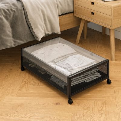 Functioneel ontwerp Multifunktioneel laadbalk voor onderbedkleding/boek/speelgoed