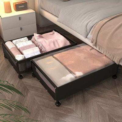 Functioneel ontwerp Multifunktioneel laadbalk voor onderbedkleding/boek/speelgoed
