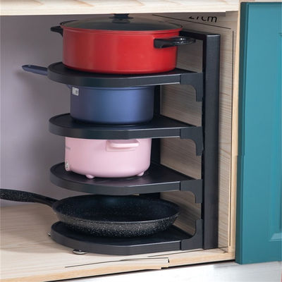Voorraad 29*27*45cm G-ting 4 Tiers Rack voor hangende potten en pannen Keuken Organisatie