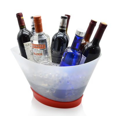 12L oplaadbare lichtverf laser LED ijs emmer voor champagne en wijnfles
