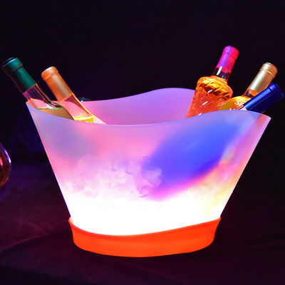 12L oplaadbare lichtverf laser LED ijs emmer voor champagne en wijnfles