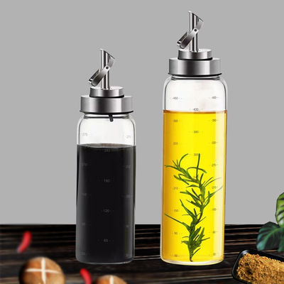 Automatisch openen en sluiten oliefles voor de keuken High Borosilicate Glass 6.4 * 25cm