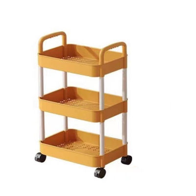 2 3 4 5 Tier Square Rotating Storage Shelf Rack voor organisatie van keuken en badkamer