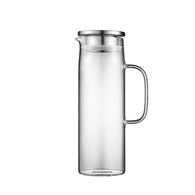 Huishoudelijke sapzapper met verdikt borosilicaatglas en roestvrijstalen deksel