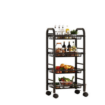 Vierkante groente Fruit 3/4/5 lagen Draaiend plank Multifunktioneel keukenopslagplank