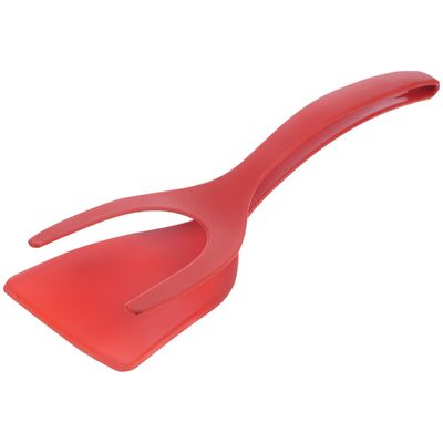 Groenten- en fruitgereedschappen type 2 in 1 spatula tong PPA-materiaal Grip en flip-egg clip