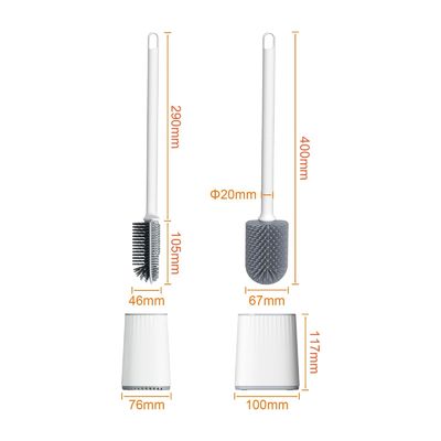 TPR Ronde Plastic Reinigingsborstel Toiletborstel voor superieure badkamer hygiëne