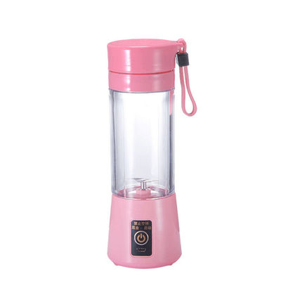 Aankomst Draagbare roze elektrische sapbeker Multifunctionele mini blender Fruitmixers