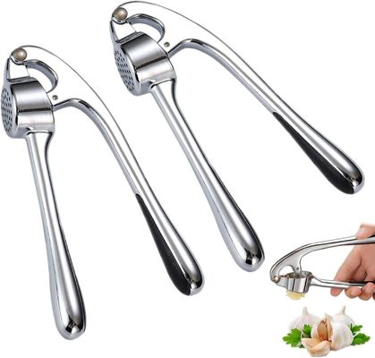 Duurzame keuken moet hebben Chrome-gezicht zink legering handmatige knoflook pers voor resultaten
