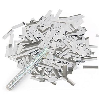 Kleurrijke biologisch afbreekbare weefsel bruiloft confetti staven voor feestjes en festivals