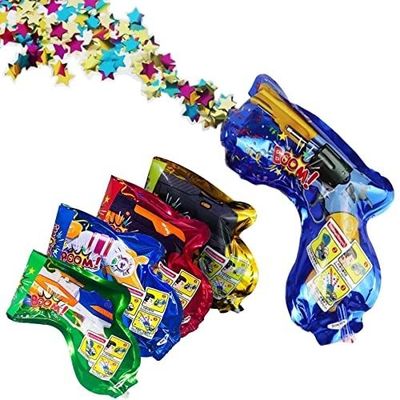 Gewerenvorm Autoinflatie opblaasbare confetti pistool voor groen jaar bruiloft verjaardagsfeest