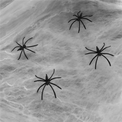 Polyester spinnenweb katoen draad spookhuis decoratie voor Halloween feest rekwisieten