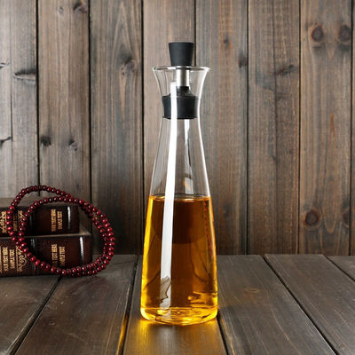 650 ml/400 ml glazen flessen voor olie- en azijndispensers zonder druppelontwerp voor de keuken