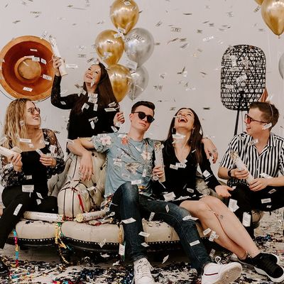 Geld Confetti Handheld Party Supplies Confetti Cannon met Custom Logo ijzeren fles