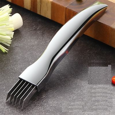 Stocked Scallion Shredder Knife gemaakt van 430 roestvrij staal voor groente- en fruitgereedschappen