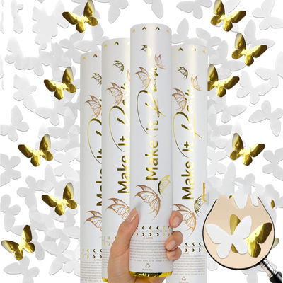60cm Geslacht onthullen Confetti Cannon Popper Smoke Powder Confetti Sticks voor feestbenodigdheden