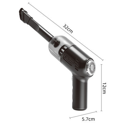 Draagbare handheld Hoover herbruikbare natte droge stofzuiger voor snel schoonmaken in zwart 110w 3.7v