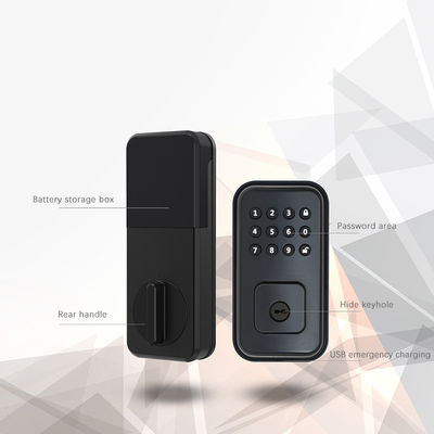 Beveilig uw deur met batterij-aangedreven digitaal slim slot en TTlock Tuya WiFi App