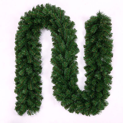 Kerst Rattan Banner Decoratie met LED-lichten en aangepast logo
