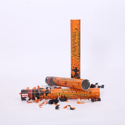 Blue Party Popper Confetti Cannon voor Jaarfeest Biologisch afbreekbare aangepaste vormen