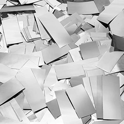 Paarse 2*5cm Party Popper Confetti Cannon Biologisch afbreekbaar rechthoekig Rond Hartvormig Groen Wit Zwart Confetti Goudfolie Gratis Proef