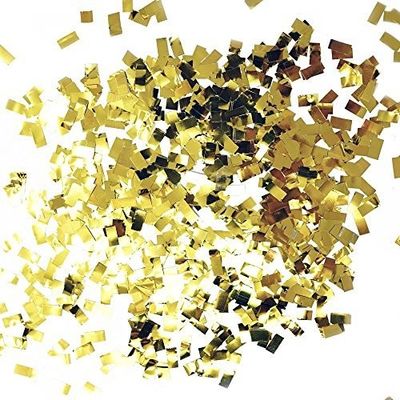 Paarse 2*5cm Party Popper Confetti Cannon Biologisch afbreekbaar rechthoekig Rond Hartvormig Groen Wit Zwart Confetti Goudfolie Gratis Proef