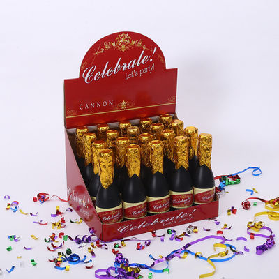 Custom Logo Champagne Flasche Party Popper De ultieme jaarsfeest accessoire
