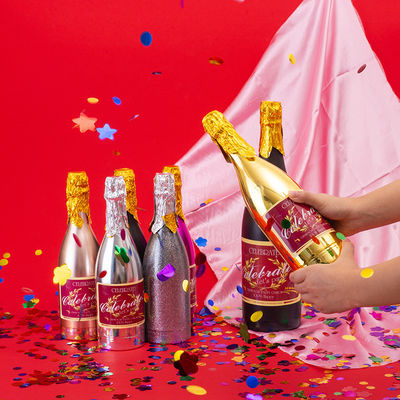 Custom Logo Champagne Flasche Party Popper De ultieme jaarsfeest accessoire