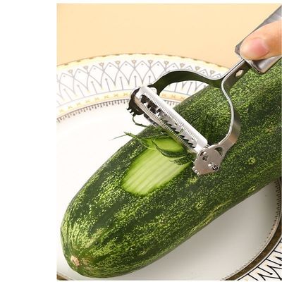 304 roestvrij staal set van keuken gadgets 6 in 1 voor Fruit Paring en groenten schillen
