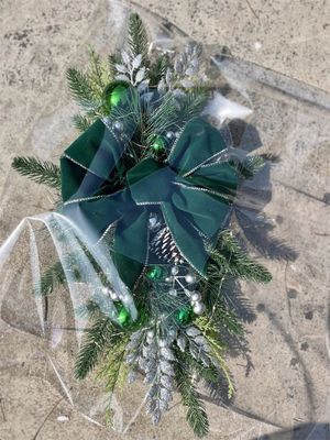 Kersttrap Girland Trapversiering Ornament met natuurlijke rotan cirkel OEM ODM