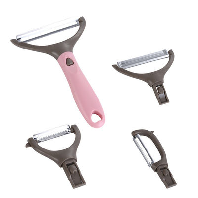 4 stuks Keuken Gadget Set Multifunctionele Peelers voor aardappel schillen in restaurant