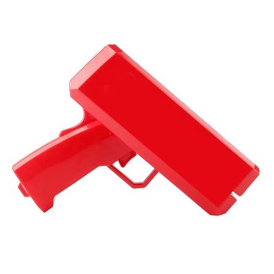18.5cmX8cmX17.5cm Plastic Jet Currency Gun voor Wedding Bar Game Atmospheric Props