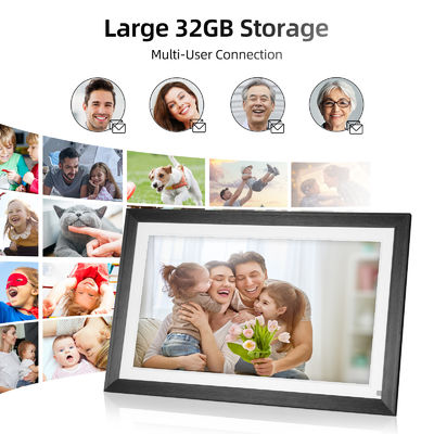 Digitaal Luxe Family Foto Frame 10in IPS Display 1920X1080 Digitaal Foto HD Video