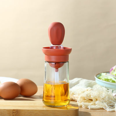 Olive Superior Glass Measuring Oil and Vinegar Dispenser Flasje voor de Keuken 6.45*20cm