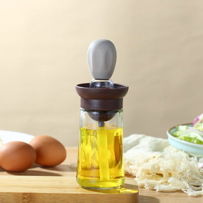 Olive Superior Glass Measuring Oil and Vinegar Dispenser Flasje voor de Keuken 6.45*20cm