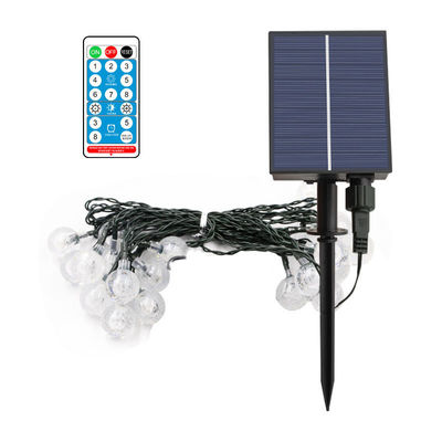 Afstandsbediening Bubble Ball Solar String Lampen voor Tuin Bistro Cafe Achtertuin Vakantie
