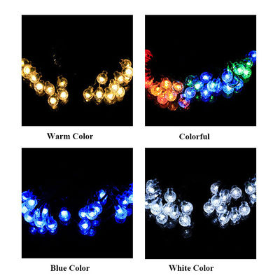 Afstandsbediening Bubble Ball Solar String Lampen voor Tuin Bistro Cafe Achtertuin Vakantie
