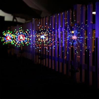 IP65 Solar Lawn Ground Insert Fireworks Lights voor vakantie decoratie OEM ODM