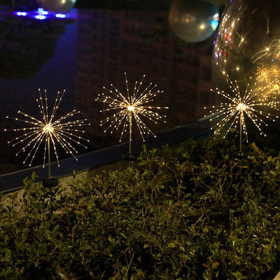 IP65 Solar Lawn Ground Insert Fireworks Lights voor vakantie decoratie OEM ODM