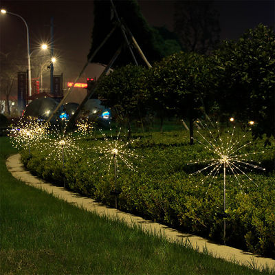 IP65 Solar Lawn Ground Insert Fireworks Lights voor vakantie decoratie OEM ODM