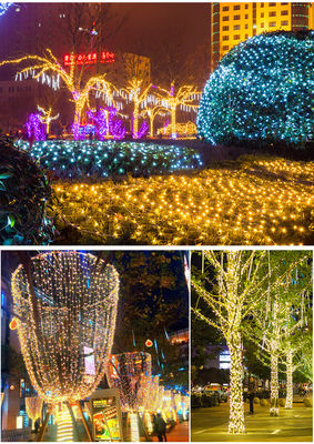 Waterdicht PVC LED-stringlampen voor Halloween-decoratie 100 LED-huwelijksfeest buiten