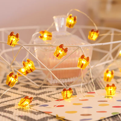 Fairy Star Lights LED String Zwarte kerstverlichting Decoratie met aangepast logo