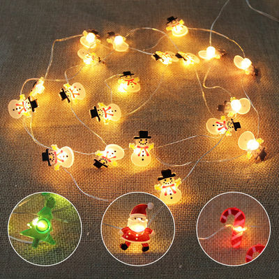 Rood LED kerstverlichting Stripe sneeuwman Kerstman Ster Vakantie decoratief product
