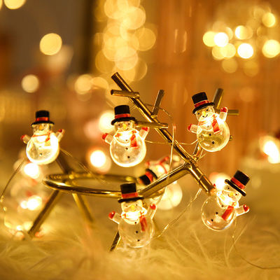 Kerstman scepter sneeuwvlokken eland sokken led lichten voor fee kerstversiering