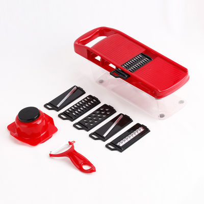 Fruit en groenten gereedschappen 10 in 1 ABS groentengrater/snijdmachines voor groenten en fruit