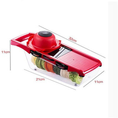 Fruit en groenten gereedschappen 10 in 1 ABS groentengrater/snijdmachines voor groenten en fruit