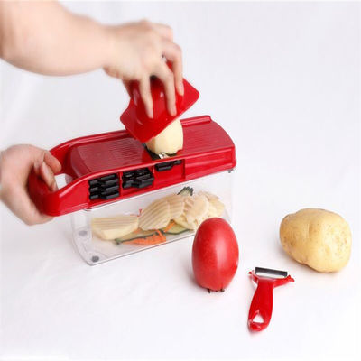 Fruit en groenten gereedschappen 10 in 1 ABS groentengrater/snijdmachines voor groenten en fruit