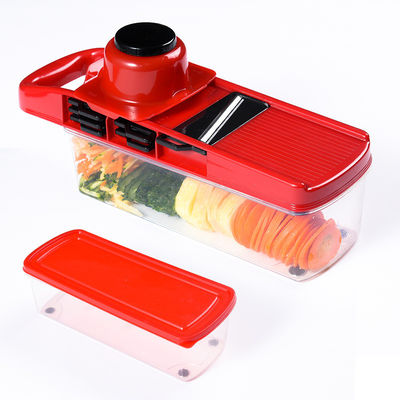 Fruit en groenten gereedschappen 10 in 1 ABS groentengrater/snijdmachines voor groenten en fruit