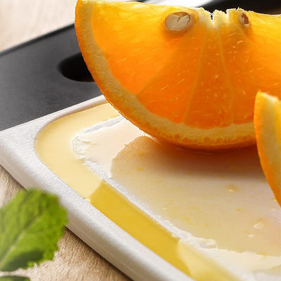 Multifunktioneel zwart plastic snijplank set voor keuken 3pcs Food Grade Accessories